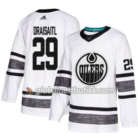 Edmonton Oilers Hockeydrakt Leon Draisaitl 29 Hvit 2019 NHL All-Star Adidas Authentic - Herre